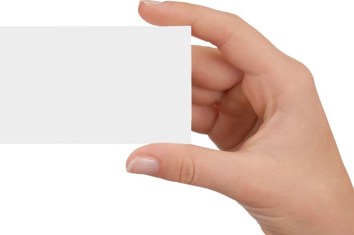 Dimensions of a Business Card